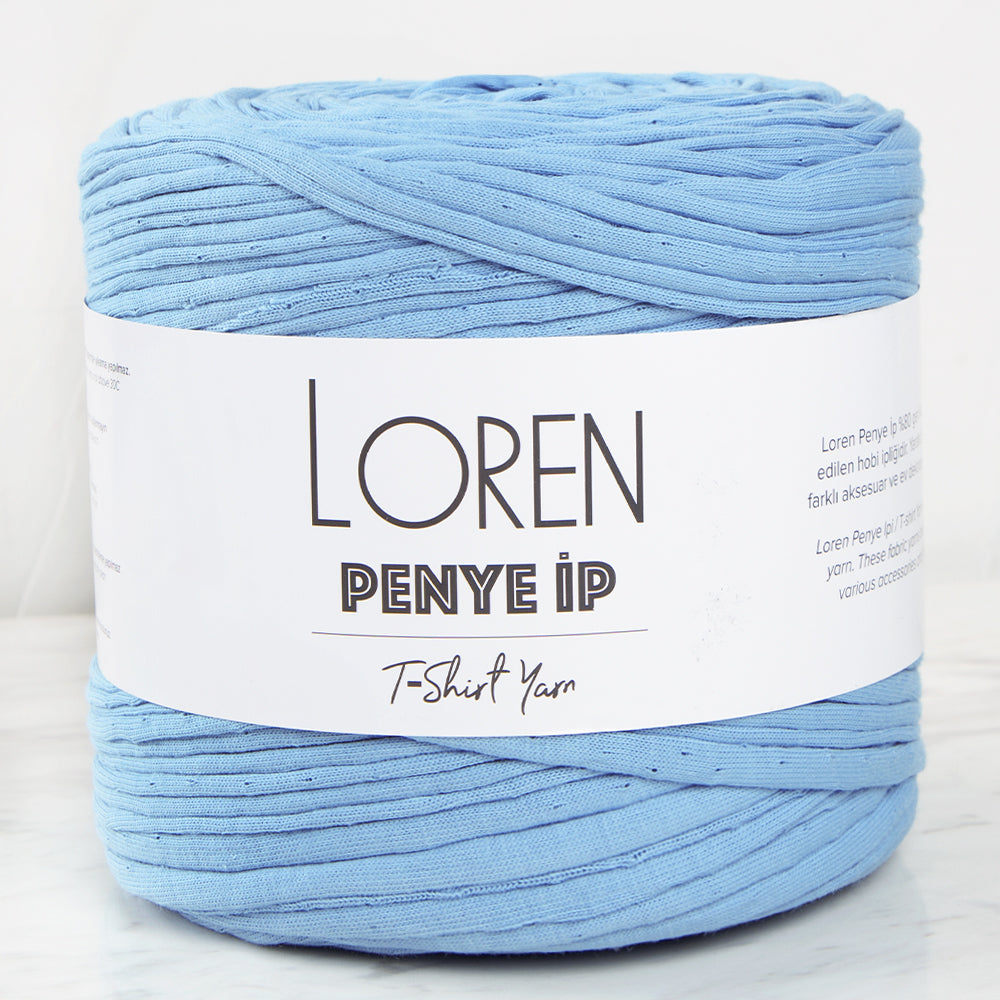 Loren Penye Kumaş El Örgü İpi Mavi - 99