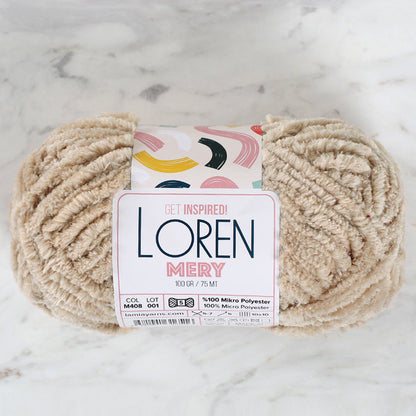 Loren Mery Bej El Örgü İpi - M408