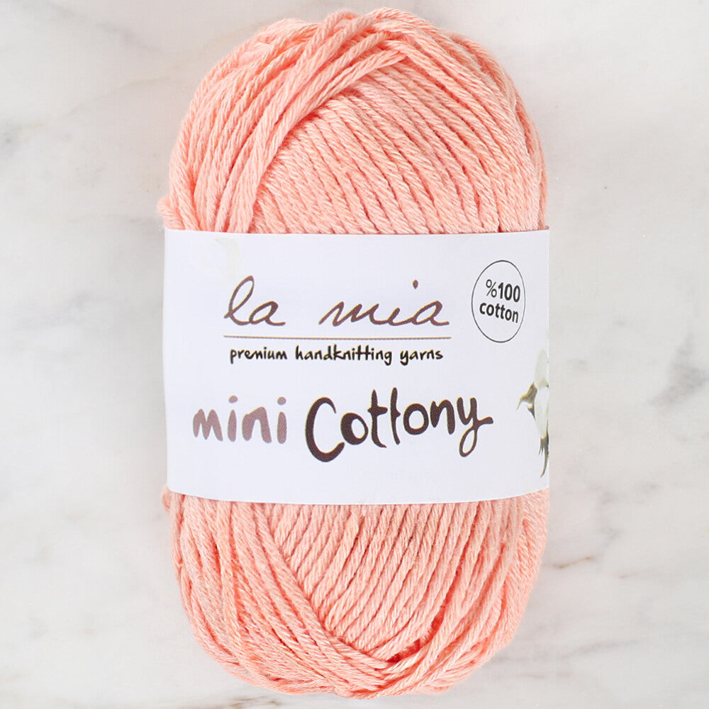 La Mia Mini Cottony 25 gr Yavruağzı Bebek El Örgü İpi - L017