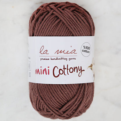 La Mia Mini Cottony 25 gr Kahverengi Bebek El Örgü İpi - L036