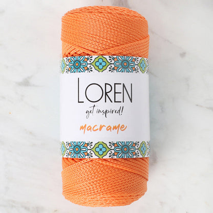 Loren Macrame Turuncu El Örgü İpi - RM 0125