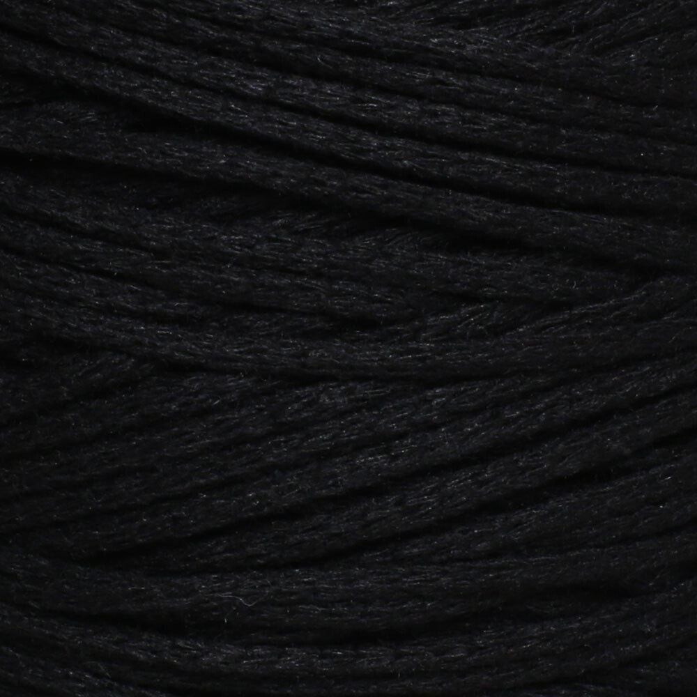 Loren Cotton Macrame Siyah  - R004