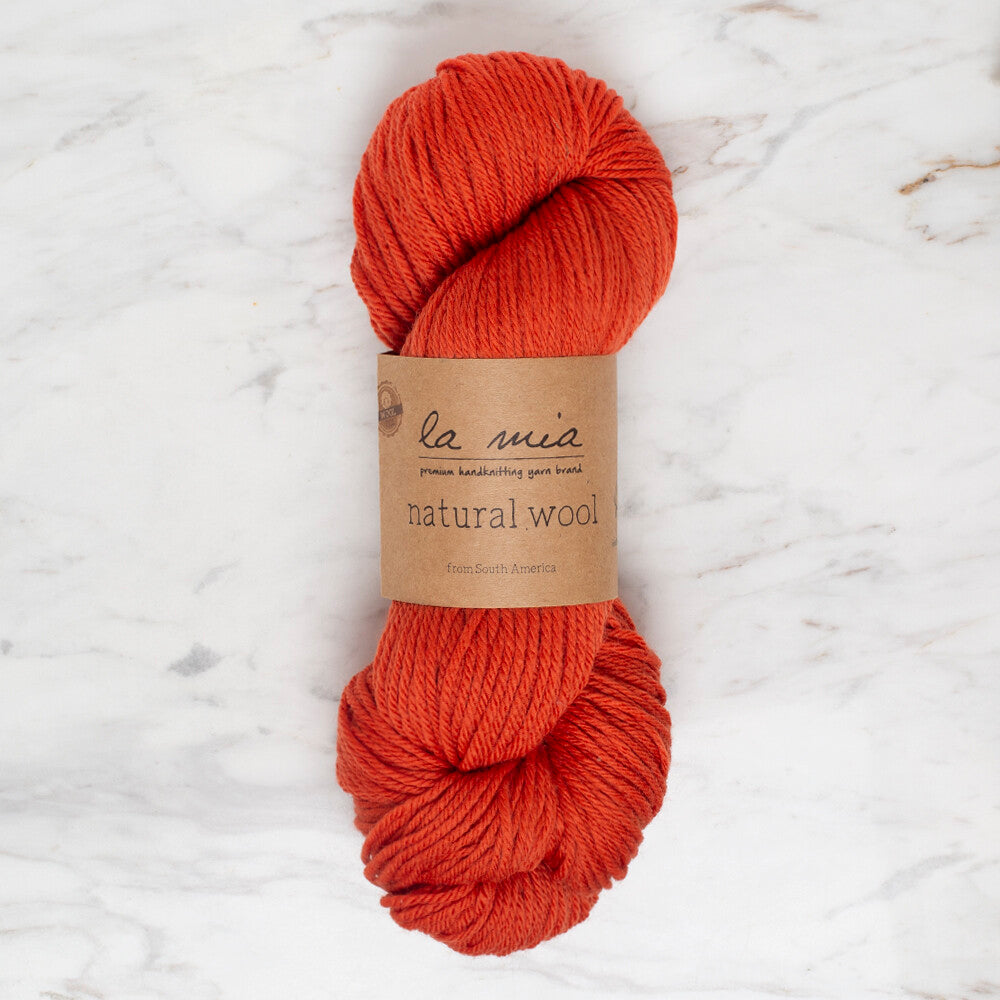 La Mia Natural Wool Tarçın El Örgü İpi - L266