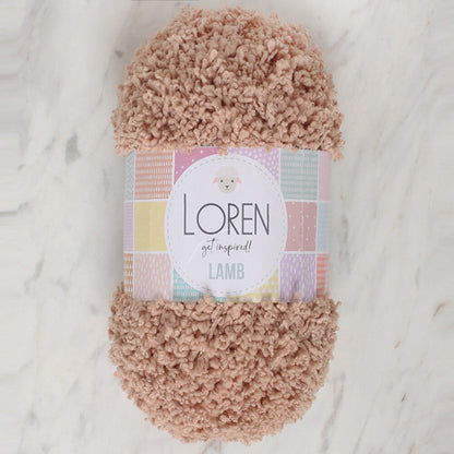 Loren Lamb Bej El Örgü İpi - R083