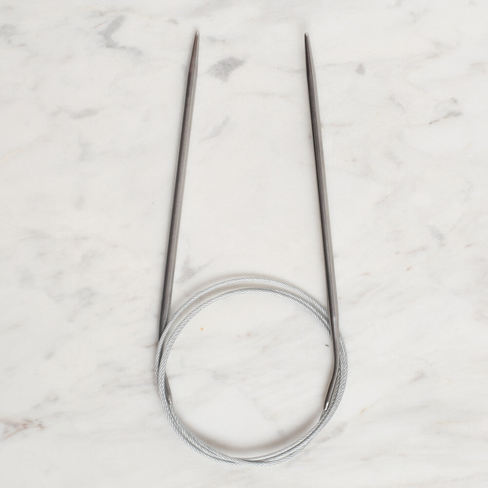 Loren Crafts 4 mm Çelik Misinalı Şiş 100 cm