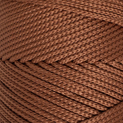 Loren Polyester Soft Macrame Kahverengi El Örgü İpi - LM033