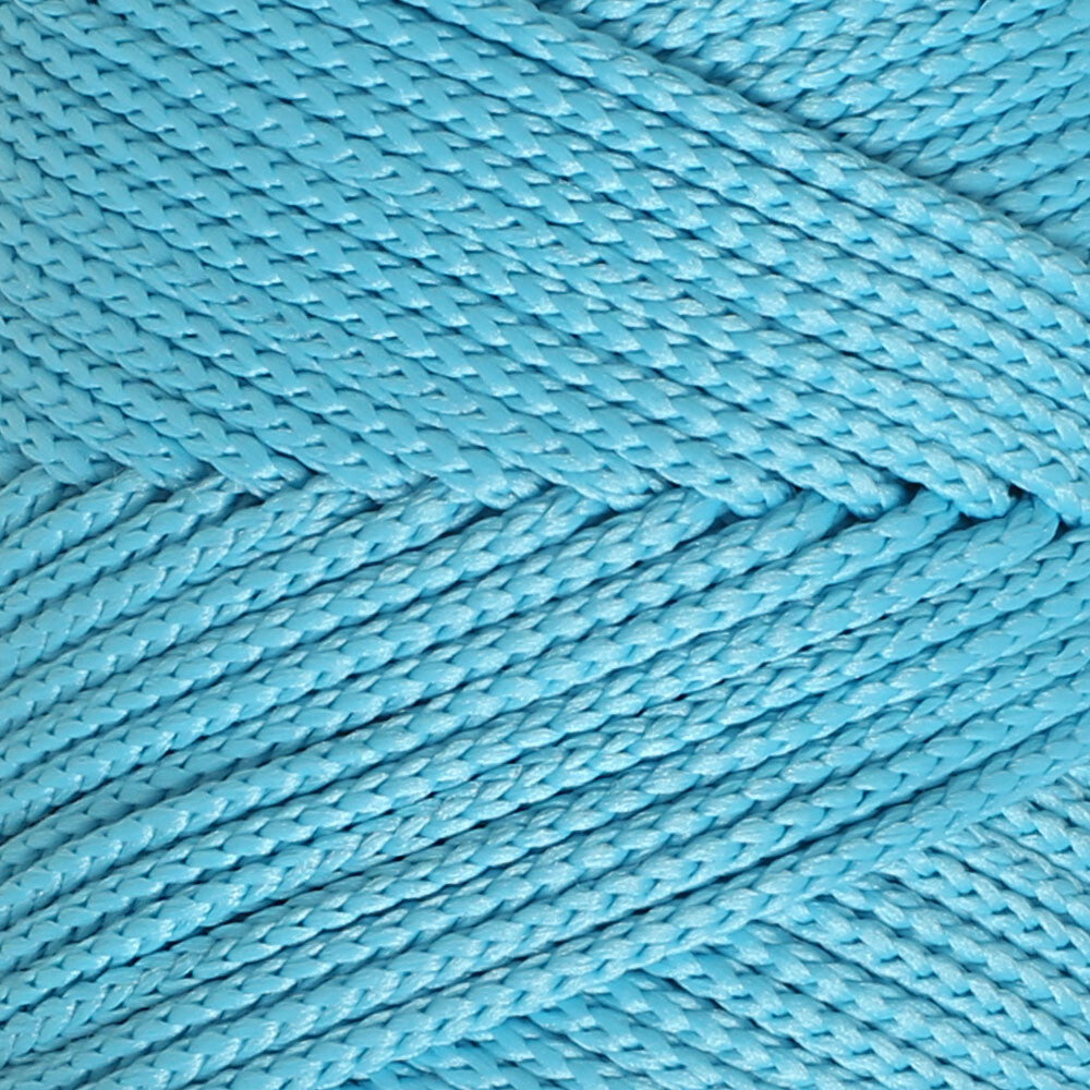 Loren Polyester Soft Macrame Turkuaz El Örgü İpi - LM045