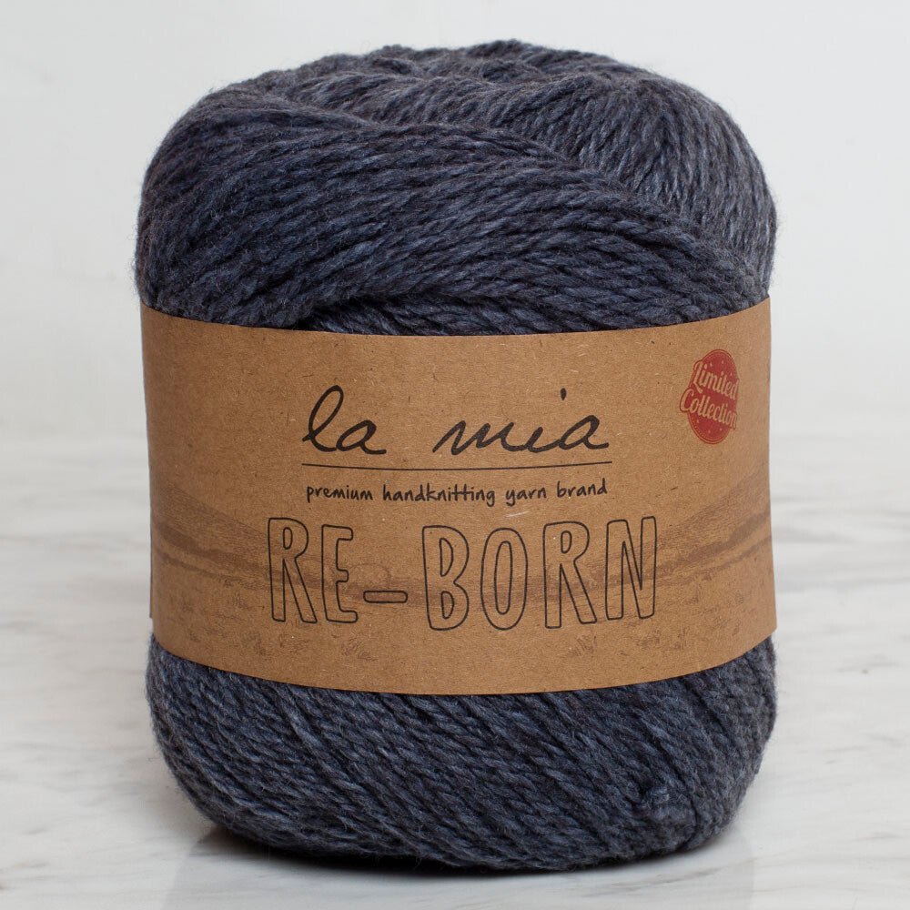 La Mia Re-Born Mavi Melanj El Örgü İpi - L110
