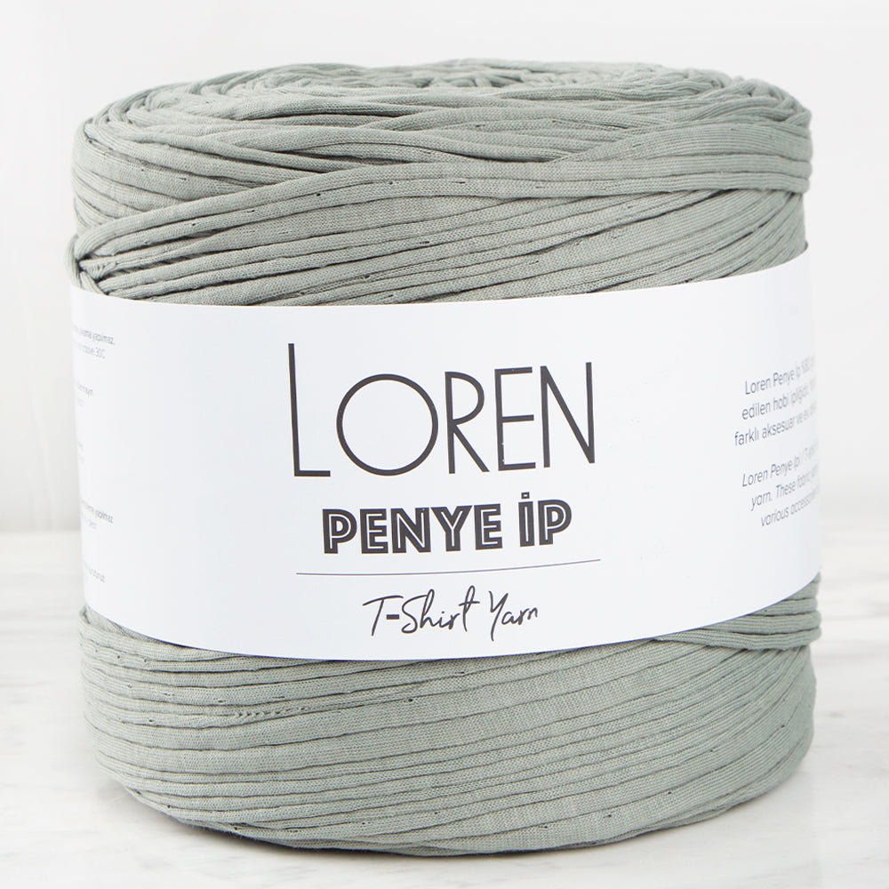 Loren Penye Kumaş El Örgü İpi Yeşil - 27
