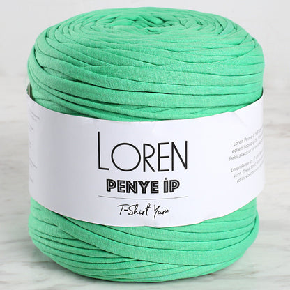 Loren Penye Kumaş El Örgü İpi Yeşil - 4