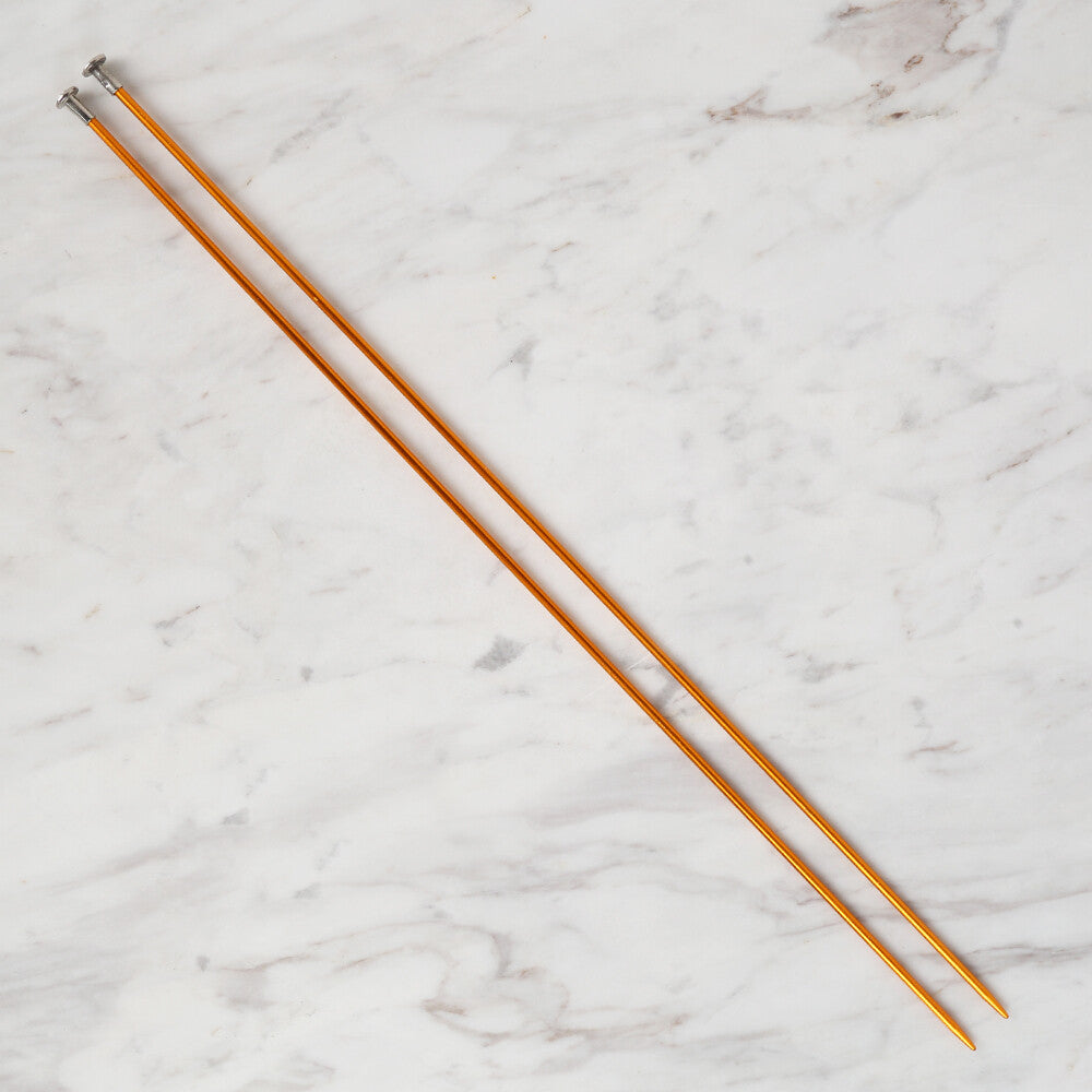 Loren Crafts 3 mm  35 cm Sarı Metal Örgü Şişi - LRN320
