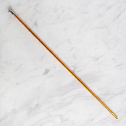 Loren Crafts 3,5 mm 25 cm Sarı Metal Gagalı Örgü Tığ - LRN325