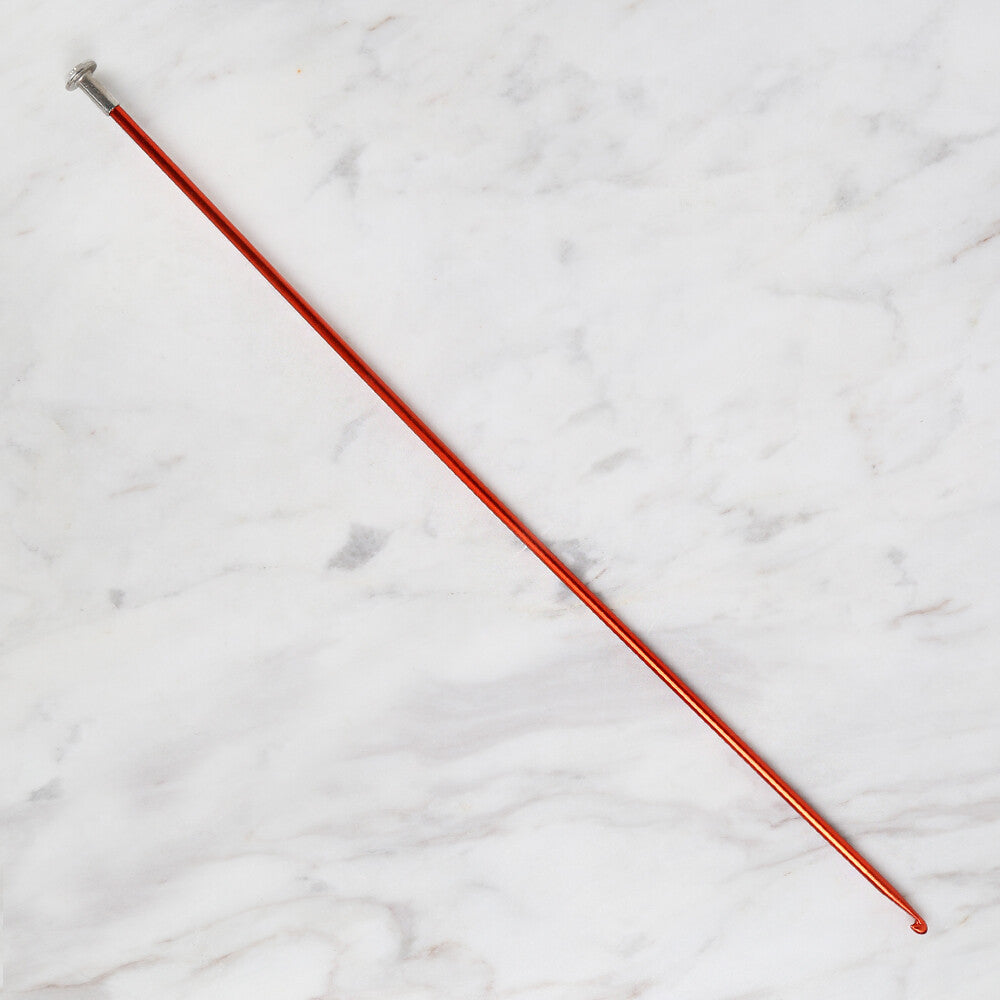 Loren Crafts 3 mm 25 cm Kırmızı Metal Gagalı Örgü Tığ - LRN325