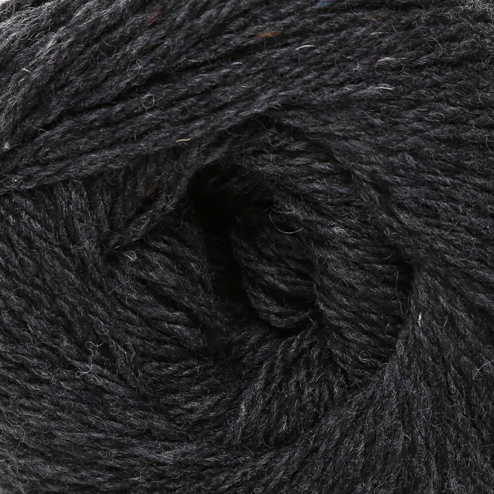 La Mia Re-Tweed Koyu Gri Melanj El Örgü İpi - L158