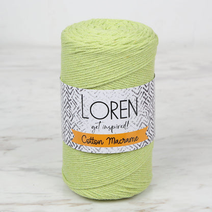 Loren Cotton Macrame Yeşil - R954
