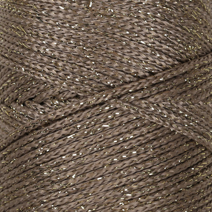 Loren Macrame Sparkle Simli Bej El Örgü İpi - RM239