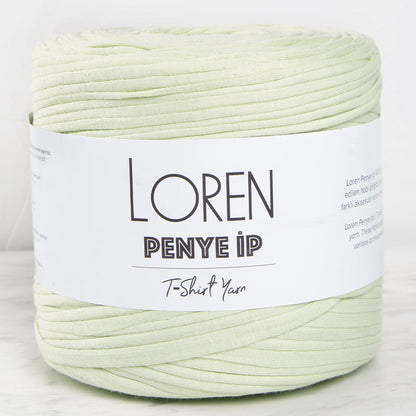 Loren Penye Kumaş El Örgü İpi Açık Yeşil - 17