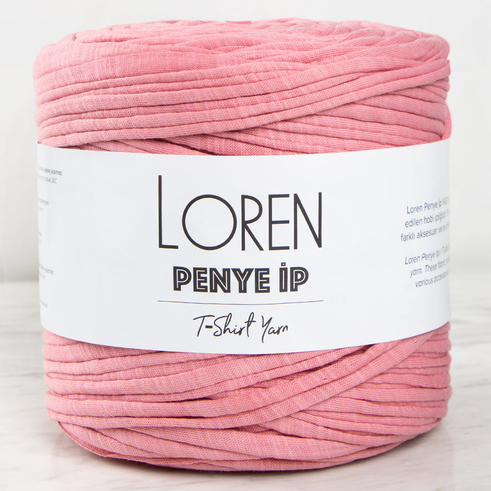 Loren Penye Kumaş El Örgü İpi Lila - 36