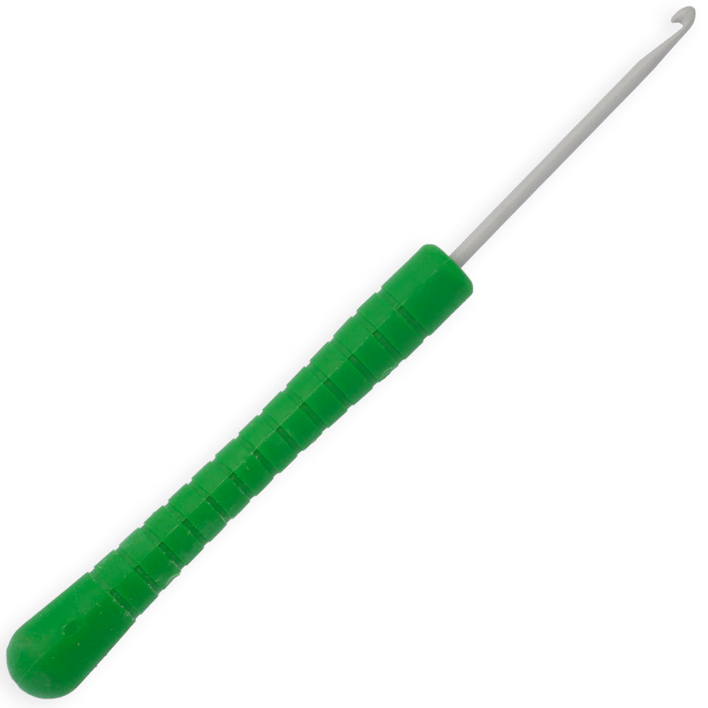 Pony Easy Grip 2.5 mm 14 cm Yeşil Plastik Saplı Yün Tığ - 30802