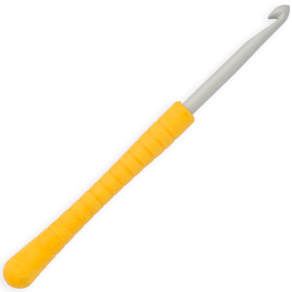Pony Easy Grip 5.5 mm 14 cm Sarı Plastik Saplı Yün Tığ - 30808