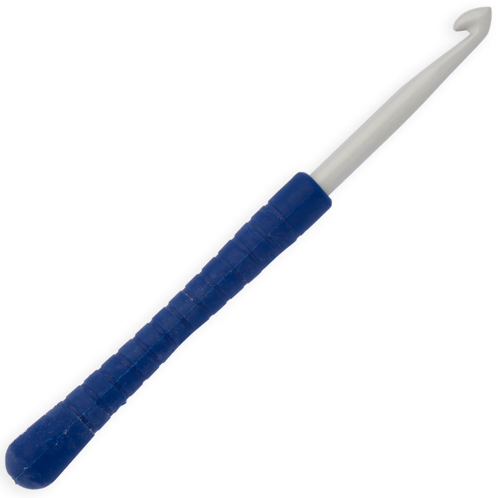 Pony Easy Grip 6 mm 14 cm Lacivert Plastik Saplı Yün Tığ - 30809