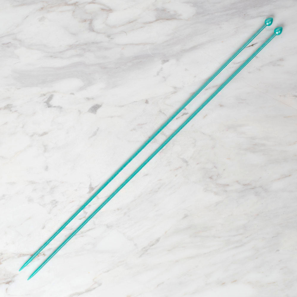 Pony Pearl 3 mm 35 cm Yeşil Plastik Şiş - 33624