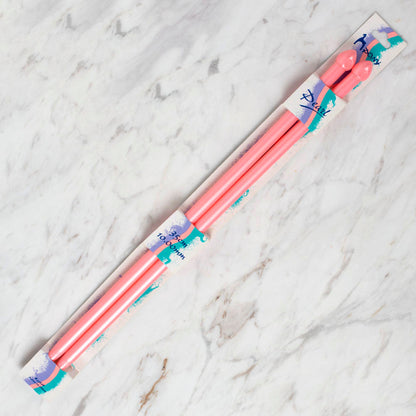Pony Pearl  10.00 mm 35 cm Pembe Plastik Şiş - 33638