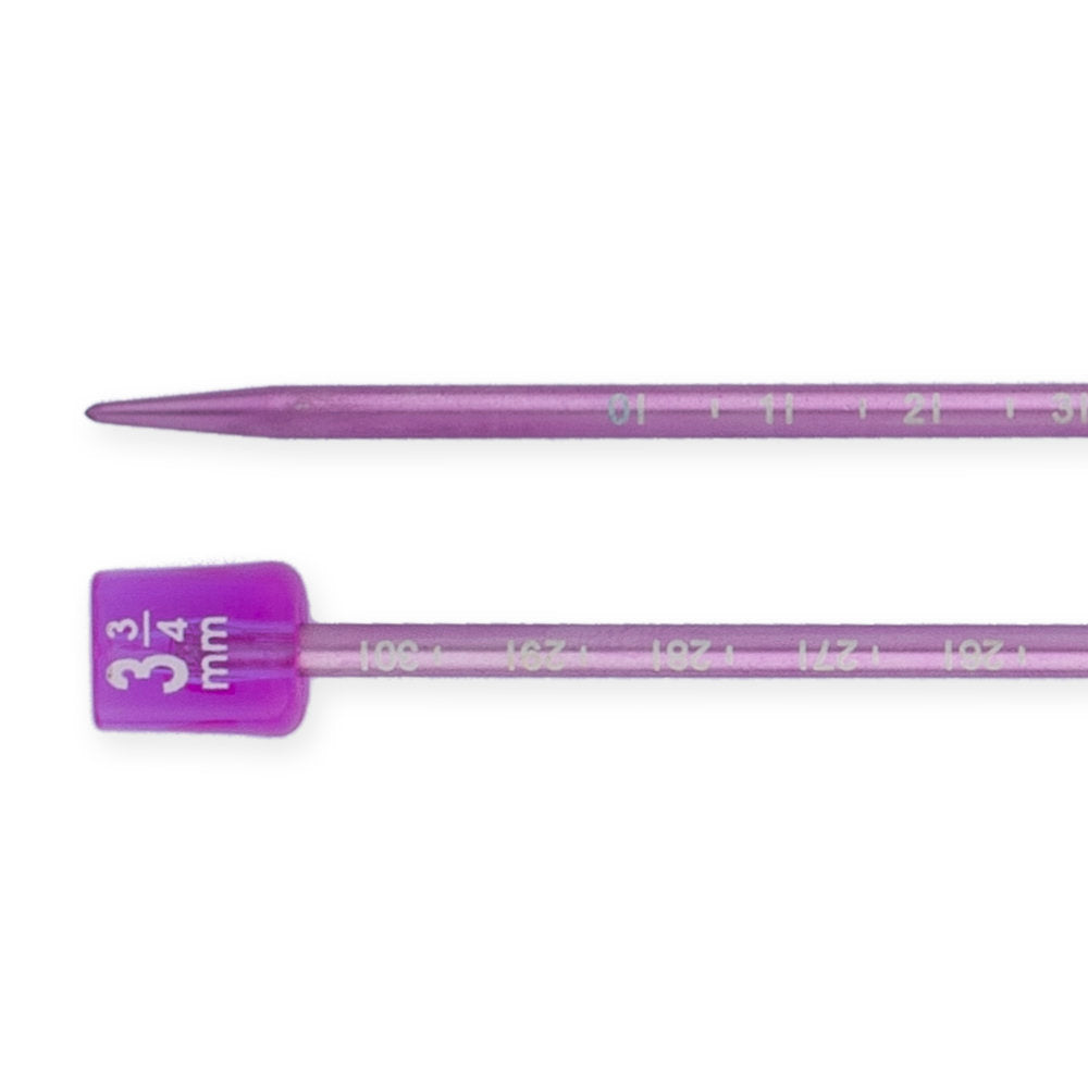 Pony Measure 3.75 mm 35 cm Mor Cetvelli Alüminyum Örgü Şişi - 34508