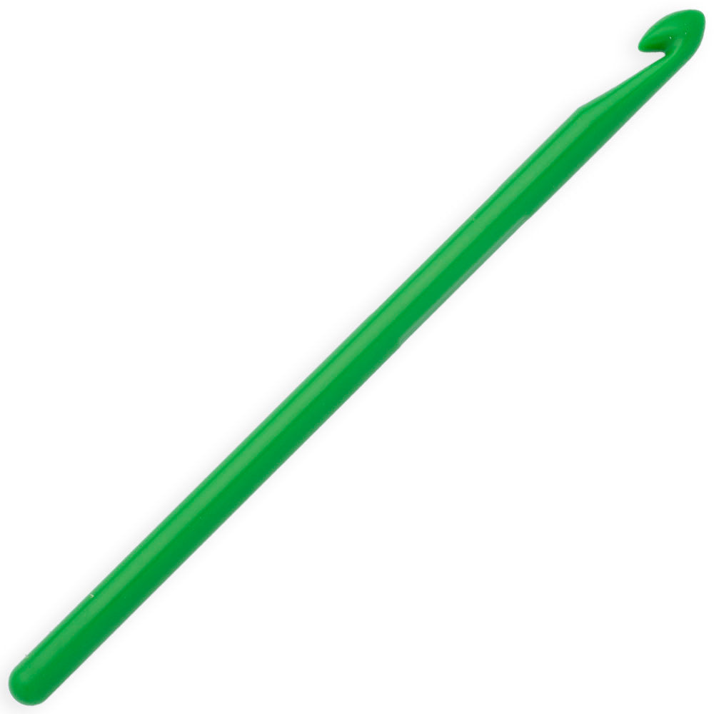 Pony Colour 4 mm 15 cm Yeşil Plastik Yün Tığ - 44359