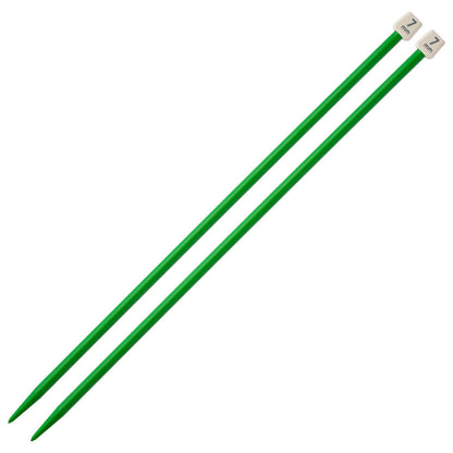 Pony Colour 7 mm 35 cm Yeşil Plastik Örgü Şişi - 57665