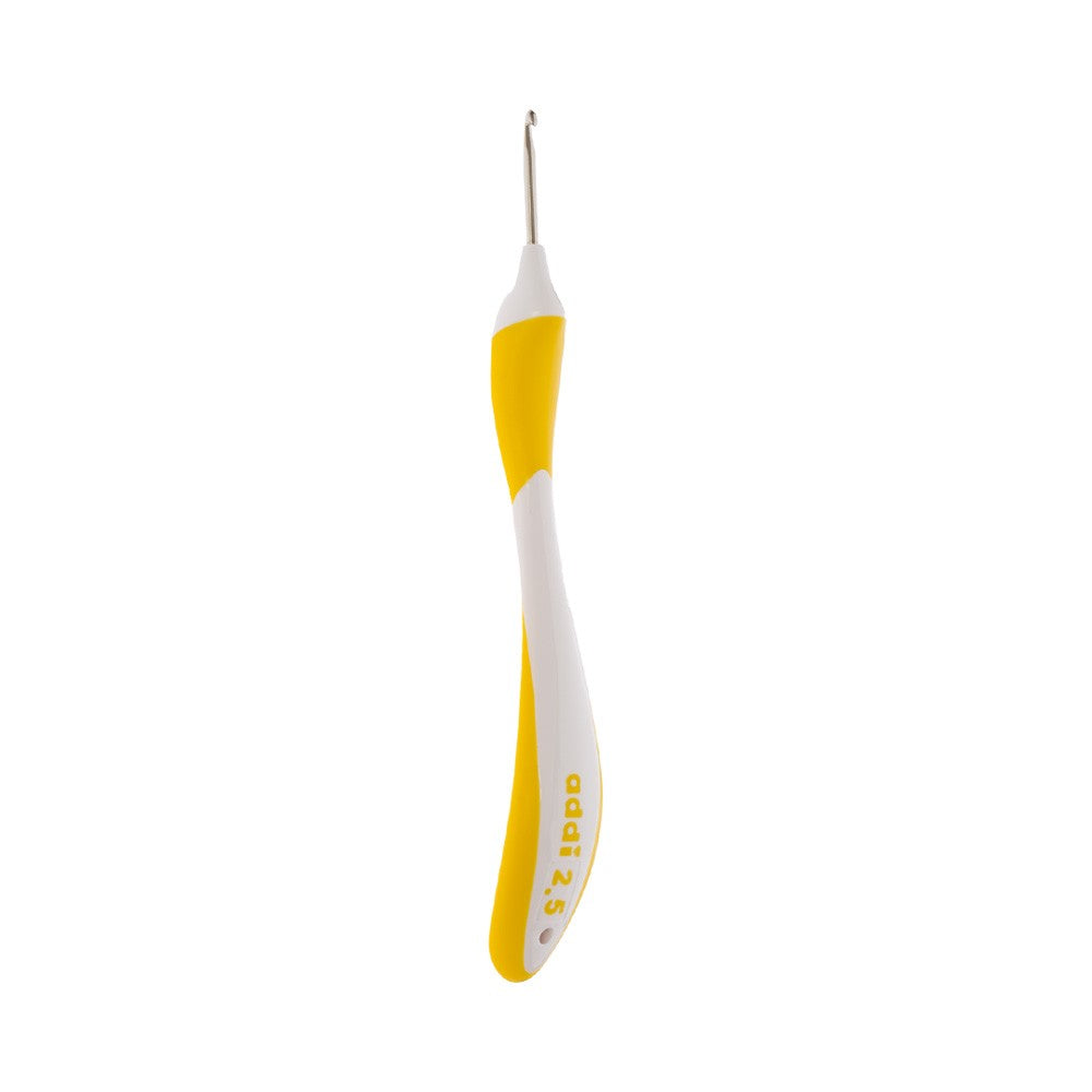 Addi Swing 2,5mm 16cm Sarı Ergonomik Yün Tığ - 140-7