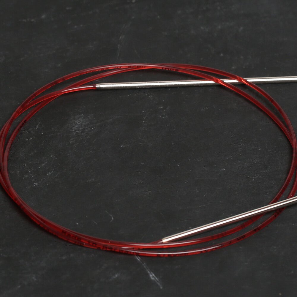 Addi 2,0mm 100cm Uzun Uçlu Misinalı Örgü Şişi - 775-7
