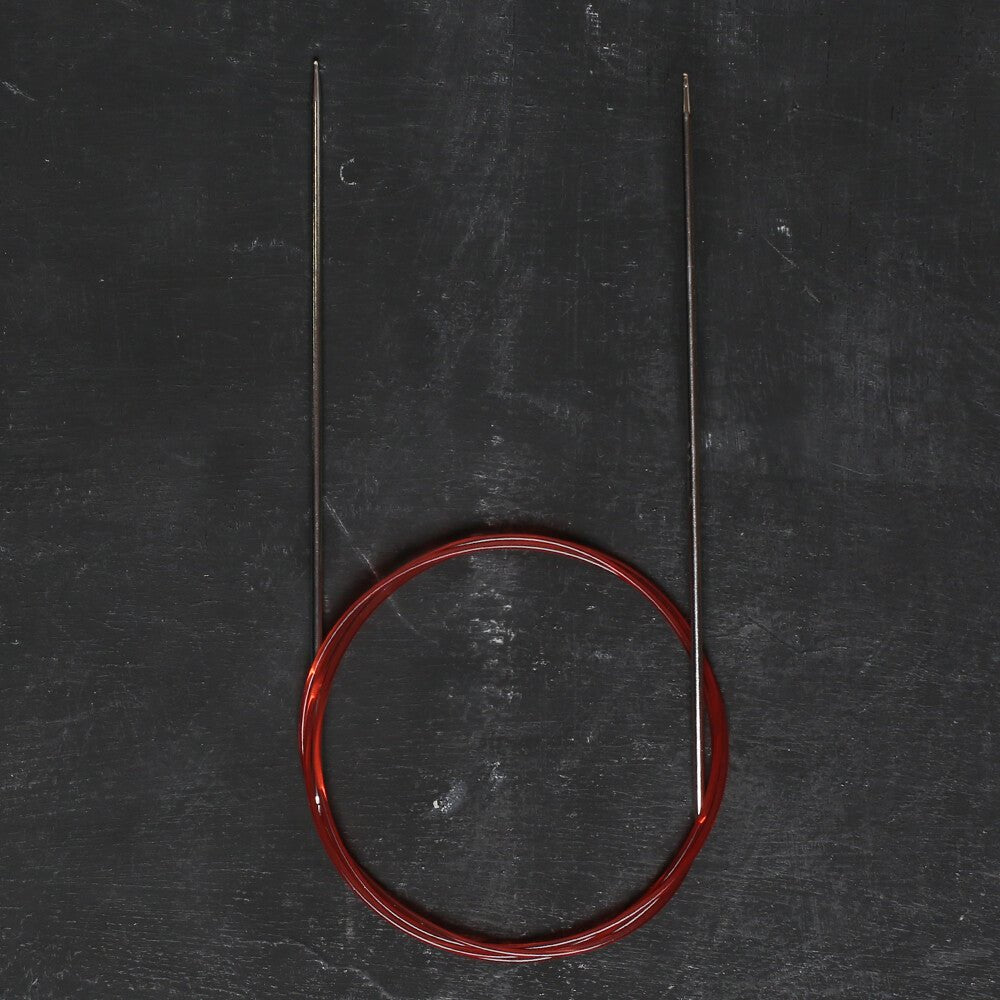 Addi 2,0mm 100cm Uzun Uçlu Misinalı Örgü Şişi - 775-7