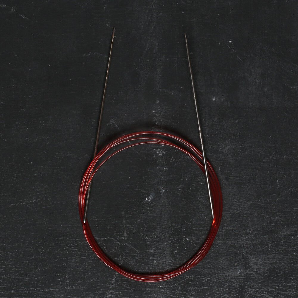Addi 2,0mm 150cm Uzun Uçlu Misinalı Örgü Şişi - 775-7