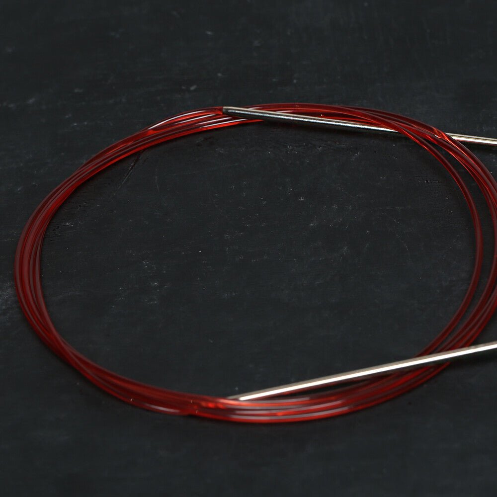 Addi 2,0mm 150cm Uzun Uçlu Misinalı Örgü Şişi - 775-7