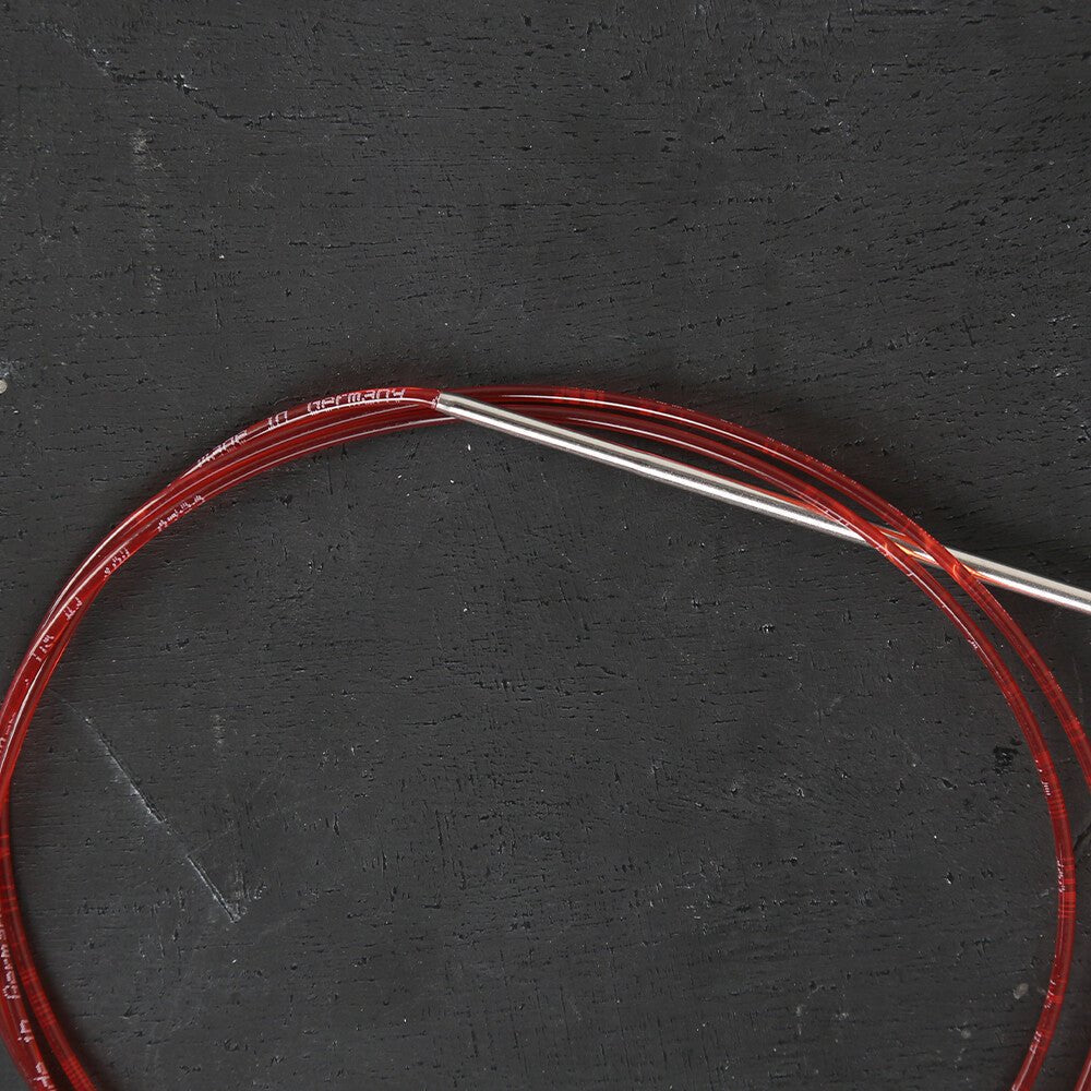 Addi 2,25mm 100cm Uzun Uçlu Misinalı Örgü Şişi - 775-7