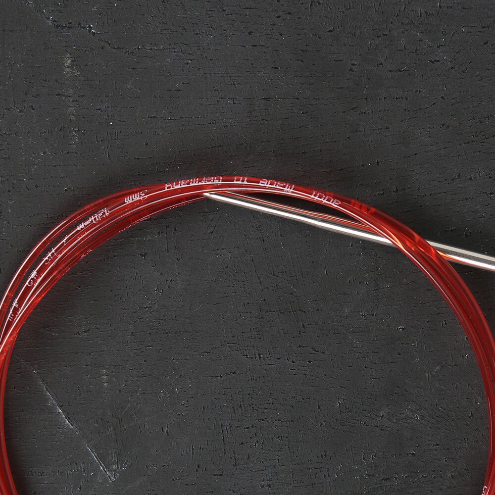 Addi 2,25mm 120cm Uzun Uçlu Misinalı Örgü Şişi - 775-7