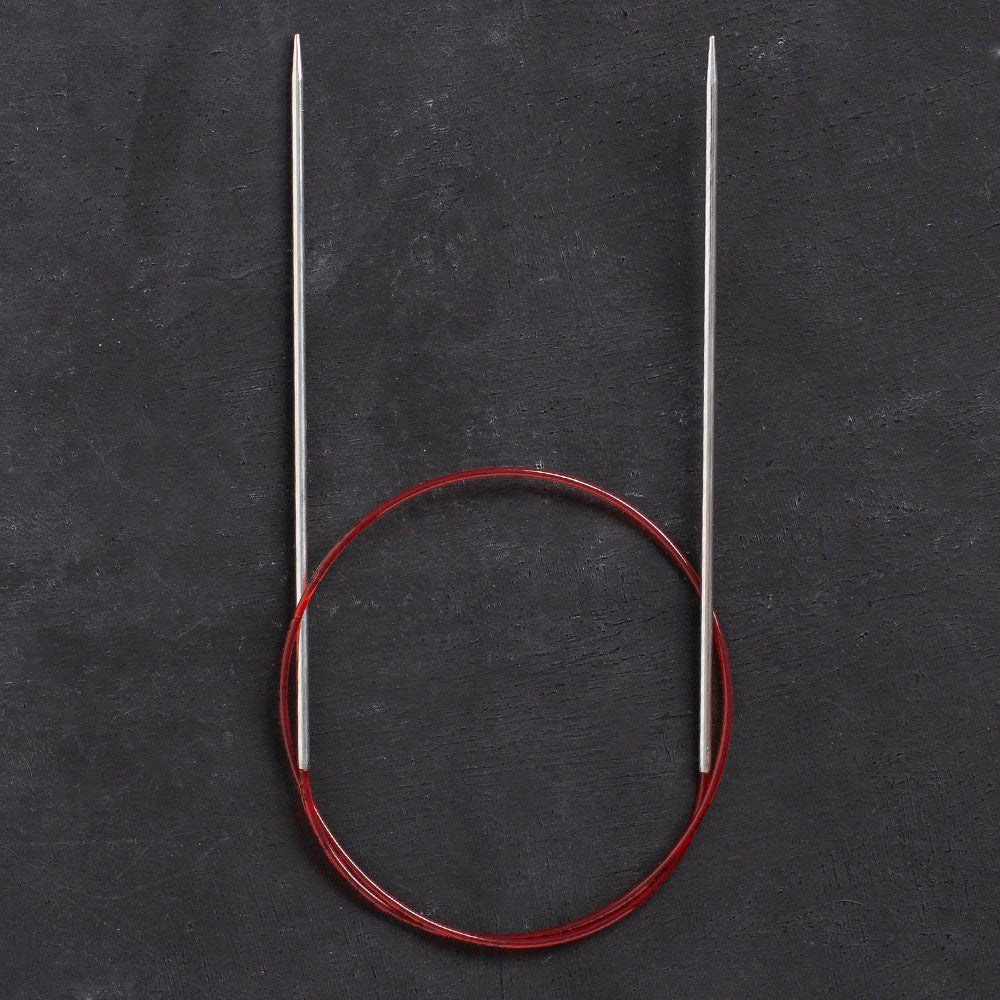 Addi 2.25mm 60cm Uzun Uçlu Misinalı Örgü Şişi - 775-7