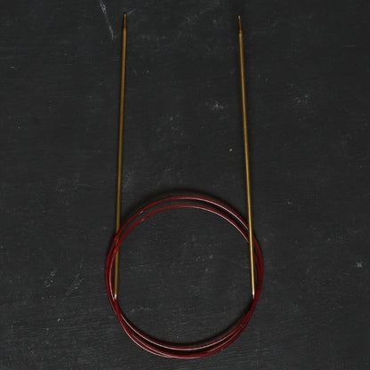 Addi 2,25mm 80cm Klasik Uzun Uçlu Misinalı Örgü Şişi - 755-7
