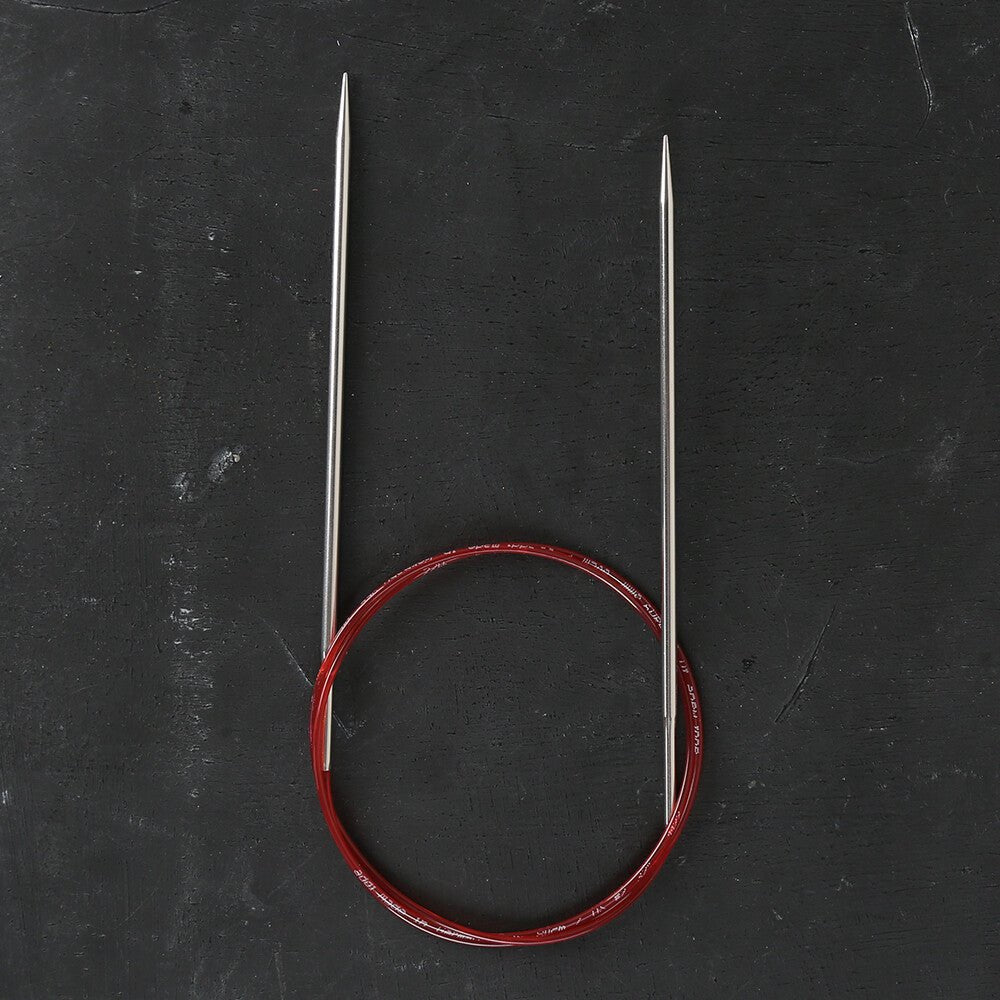 Addi 2.25mm 80cm Uzun Uçlu Misinalı Örgü Şişi - 775-7
