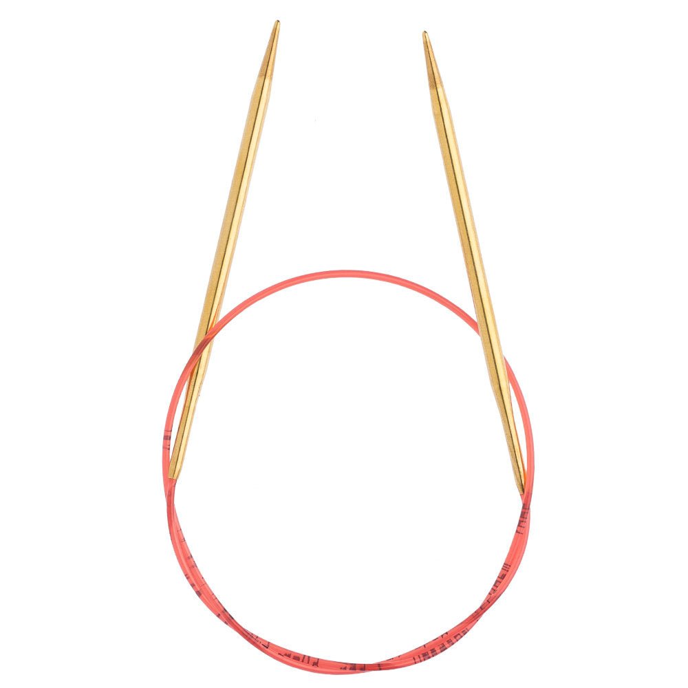 Addi 2,5 Mm 50 Cm Klasik Uzun Uçlu Misinalı Örgü Şişi - 755-7