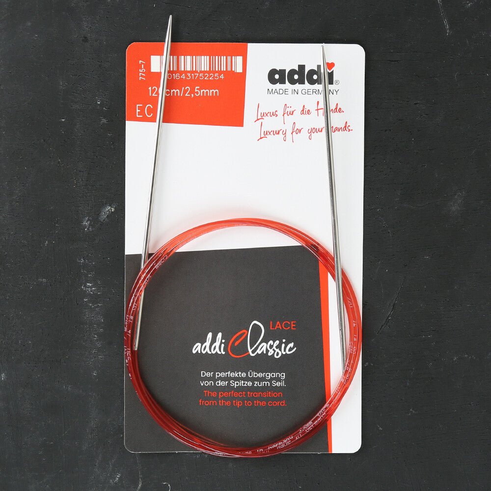 Addi 2,5mm 120cm Misinalı Dantel Şişi - 775-7