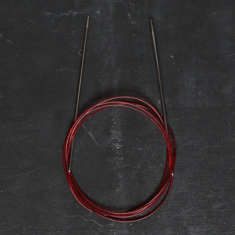 Addi 2,5mm 150cm Uzun Uçlu Misinalı Örgü Şişi - 775-7