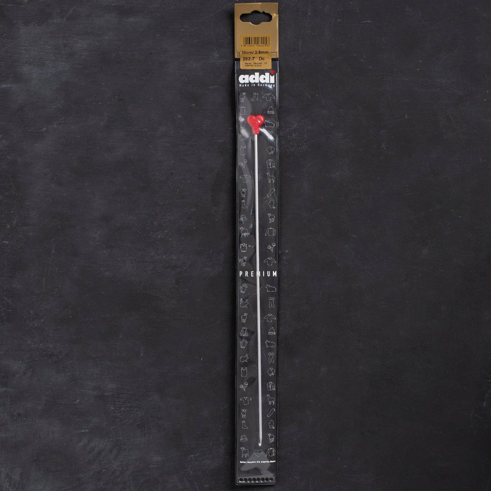 Addi 2,5mm 30cm Klasik Alüminyum Tunus Tığı - 262-7