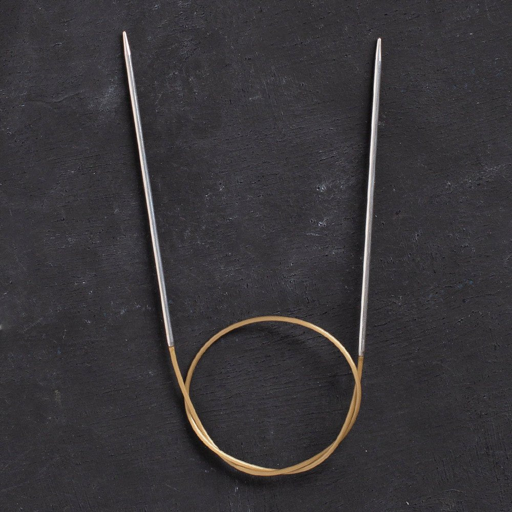 Addi 2mm 40cm Uzun Uçlu Misinalı Örgü Şişi - 775-7
