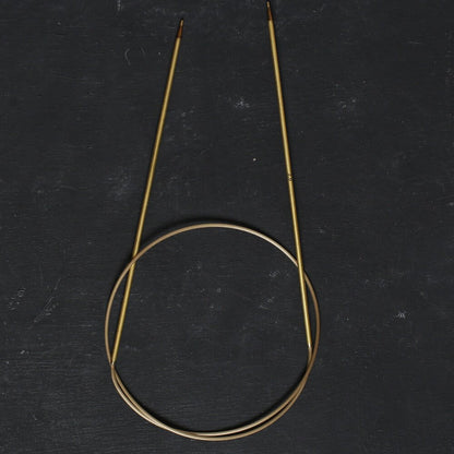 Addi 2mm 60cm Klasik Uzun Uçlu Misinalı Örgü Şişi - 755-7