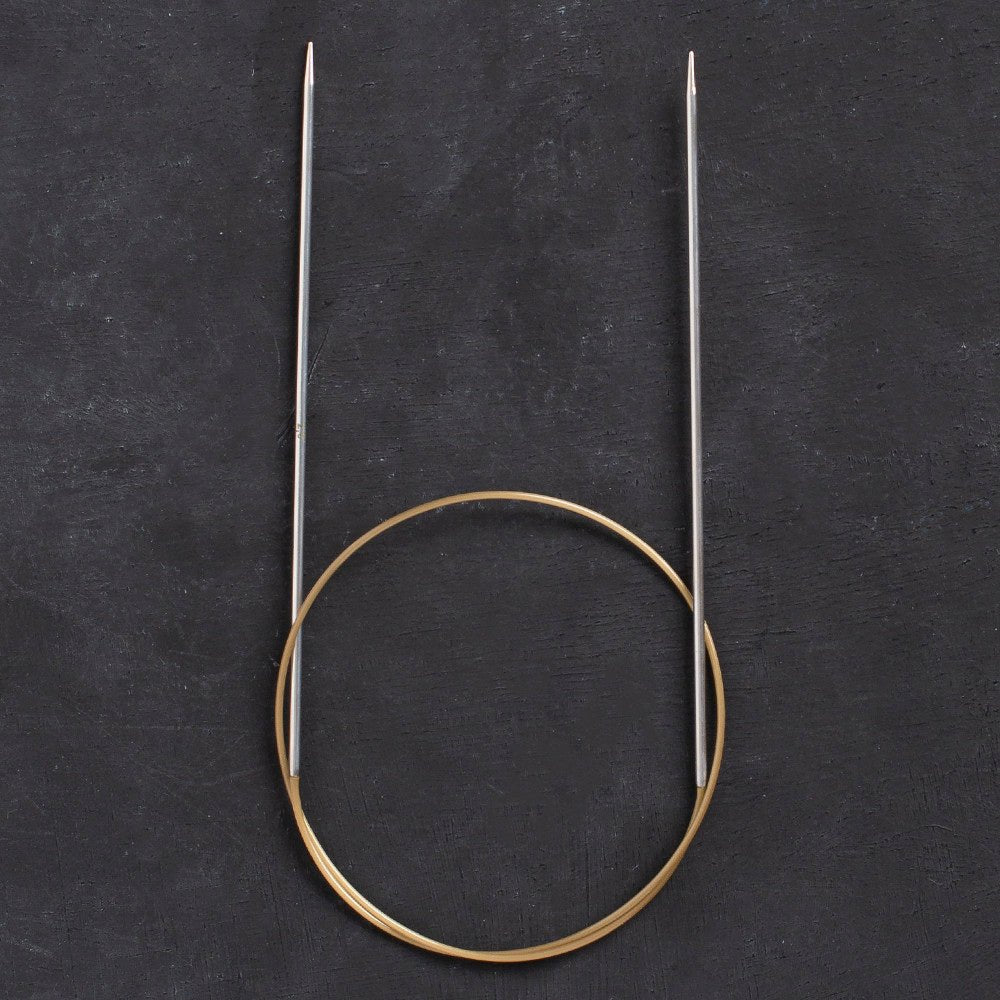 Addi 2mm 60cm Uzun Uçlu Misinalı Örgü Şişi - 775-7