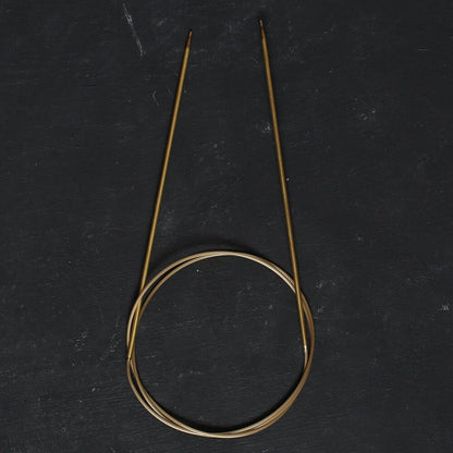 Addi 2mm 80cm Klasik Uzun Uçlu Misinalı Örgü Şişi - 755-7