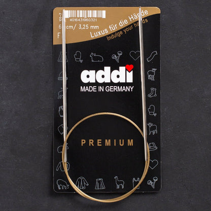 Addi 3,25mm 60cm Klasik Misinalı Şiş- 105-7