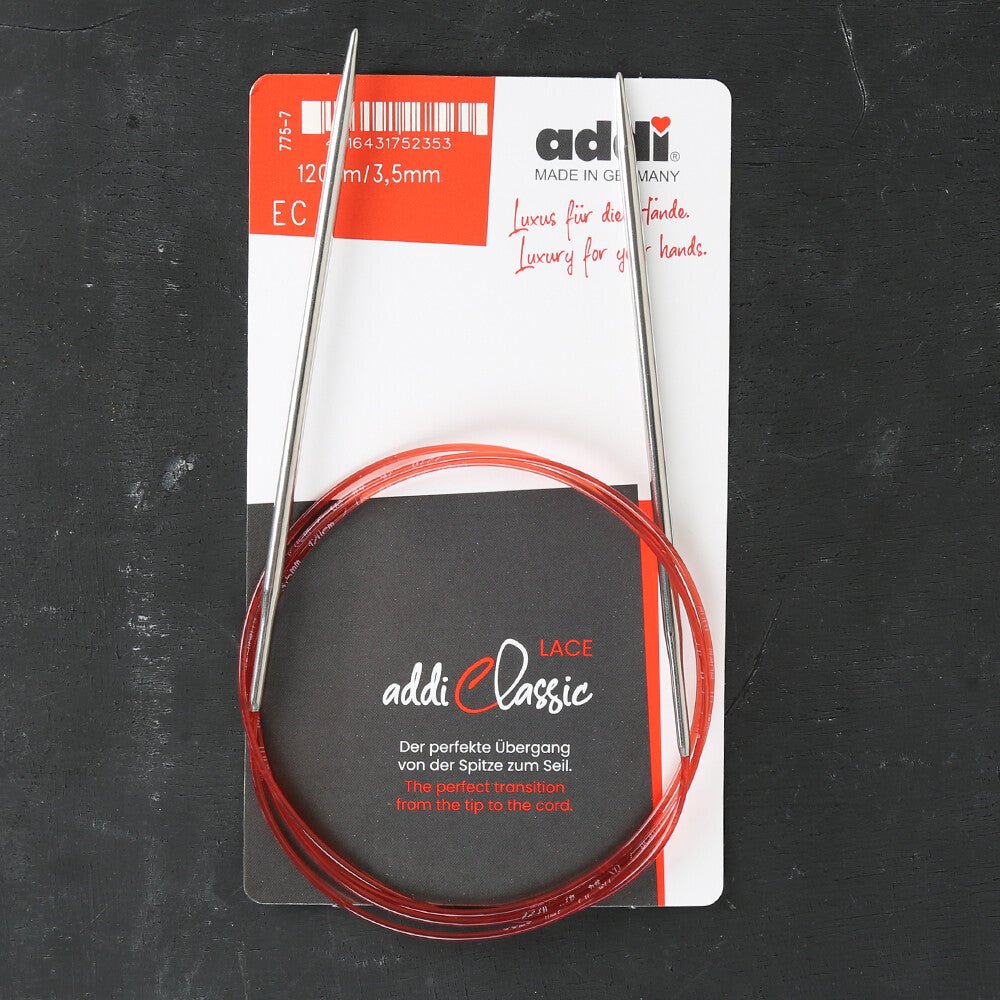 Addi 3,5mm 120cm Misinalı Dantel Şişi - 775-7